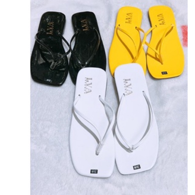 ZZ99: Dép kẹp nữ dây đơn- kẹp mũi vuông giao mẫu ngẫu nhiên