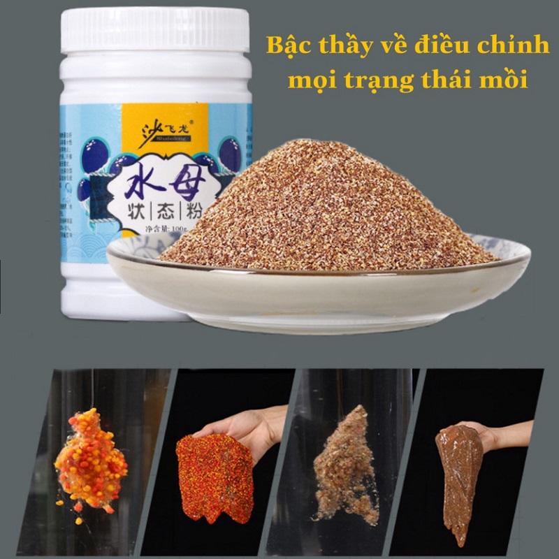 Bột Tơ Nhện Câu Cá Chuyên Dùng Làm Kết Dính Mồi Câu Cá Tạo Hiệu Quả Cao MO22 - Sanami Fishing