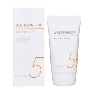 Kem Chống Nắng Chống Thấm Nước Missha All-Around Safe Block Waterproof Sun SPF50+ PA++++