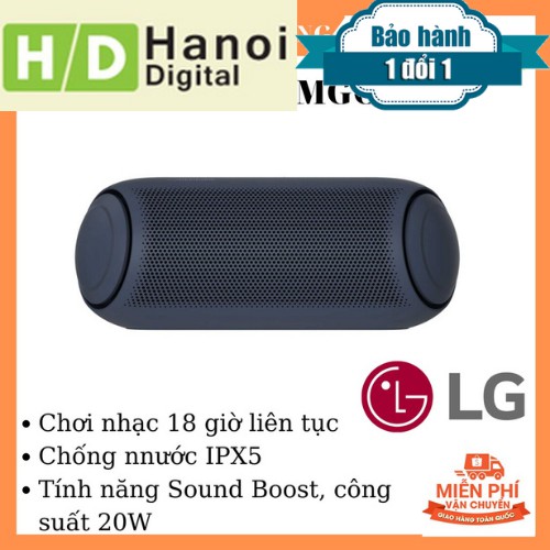 Loa Bluetooth LG XBOOMGo PL5 l Công suất 20W l Công nghệ Meridian l Chống nước IPX5 l Pin 18h l HÀNG CHÍNH HÃNG