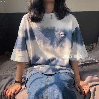 [T18] 🌼 Áo phông loang DAISY hot hit (có sẵn/ảnh thật)