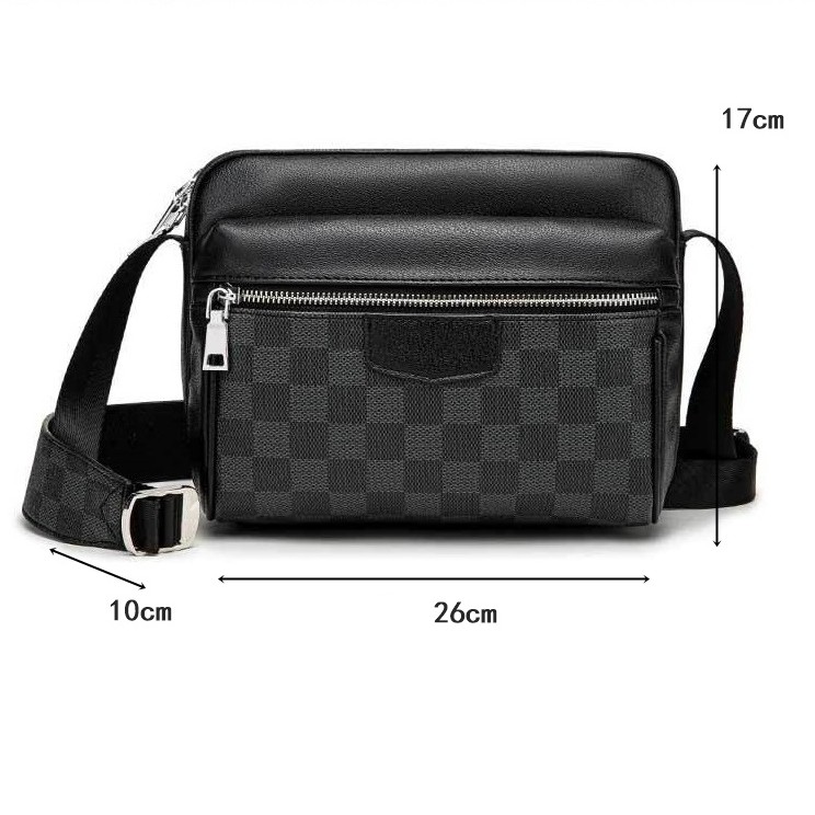 Túi đeo chéo Unisex W2P chất da PU cao cấp chống thấm nước chống bào mòn Ulzzang 4926