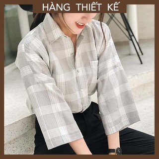Áo sơ mi cánh dơi form suông