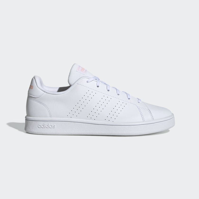 (100% chính hãng Adidas) Giày Adidas Advantage Base “White/Glow Pink”