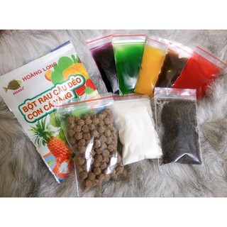 Trà sữa mini các vị (set đầy đủ tặng trân châu)