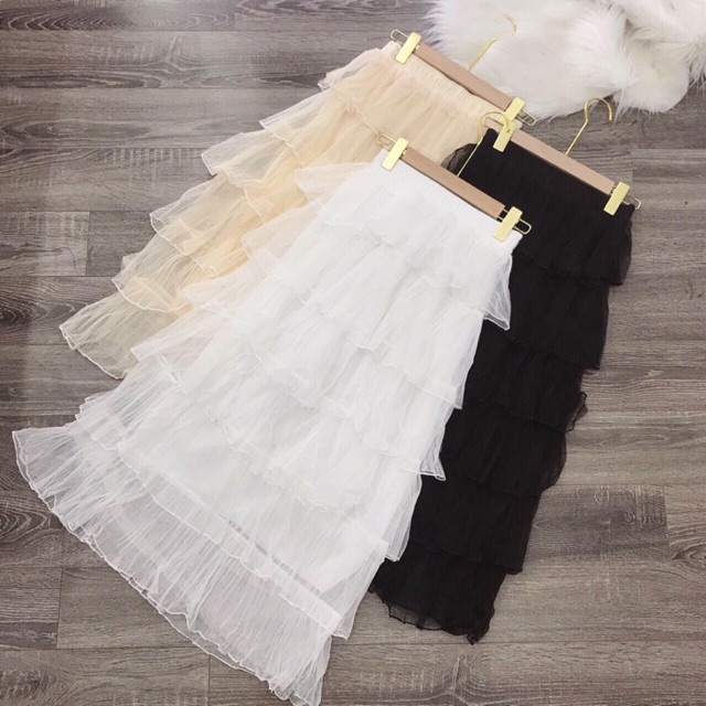 ⚡️FLASH SALE⚡️CHÂN VÁY VOAN 6 TẦNG SIÊU ĐẸP | BigBuy360 - bigbuy360.vn