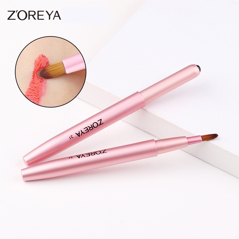 Cọ môi Z'oreya Z31 Telescopic Lip Brush For Sealing Sleeve cọ trang điểm môi đầu thu vào được