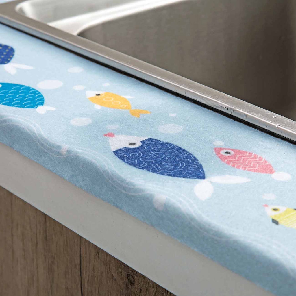 Bộ 2 Miếng Dán Bồn Rửa Chén Chống Thấm Nước