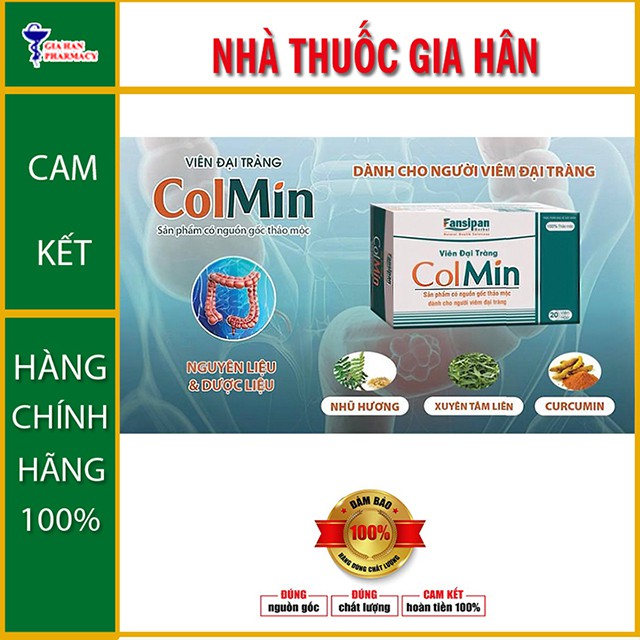 Viên Đại Tràng ColMin Dành Cho Người Viêm Đại Tràng