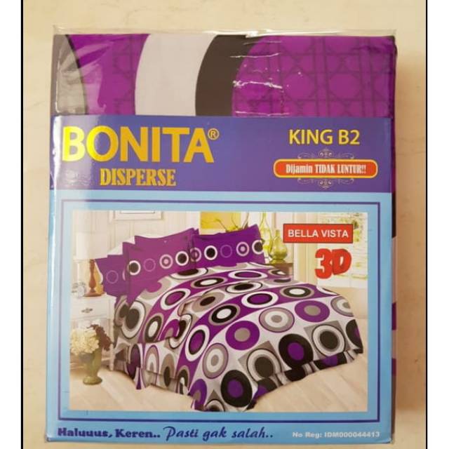 Bonita Tấm Trải Giường Vải Lanh 3d 180x200 King Size Bellavista