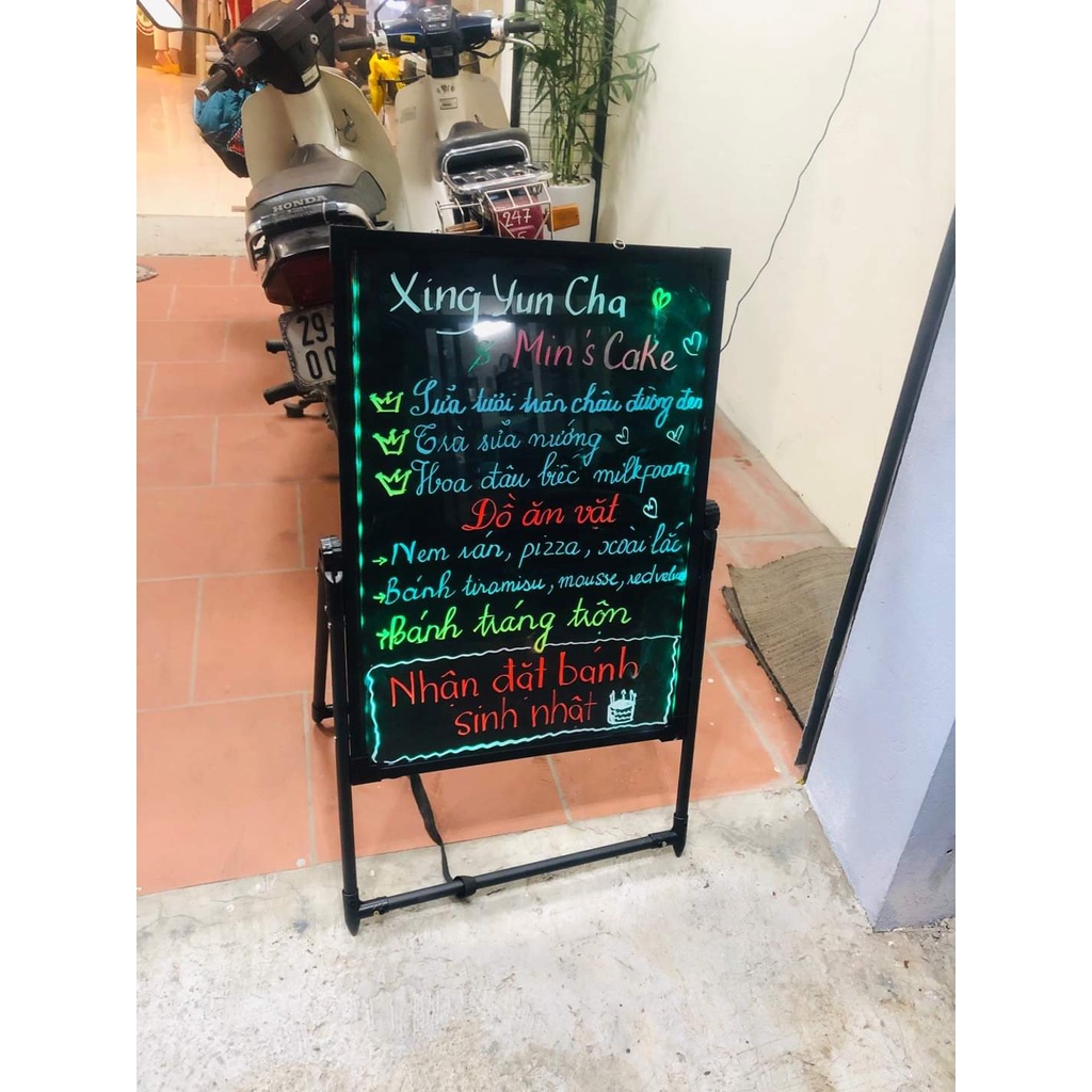 Bảng LED Huỳnh Quang viết tay- Bh 2 năm