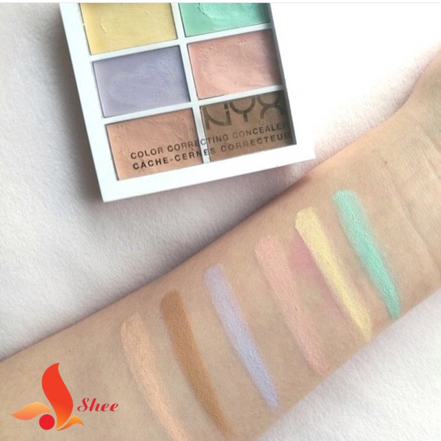 Bảng Che Khuyết Điểm NYX Color Correcting Concealer Palette