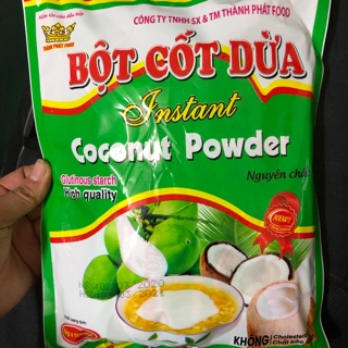 1 gói 50gam Bột Cốt Dừa nguyên chất thơm ngon Cty Thành Phát/1 gói nhỏ