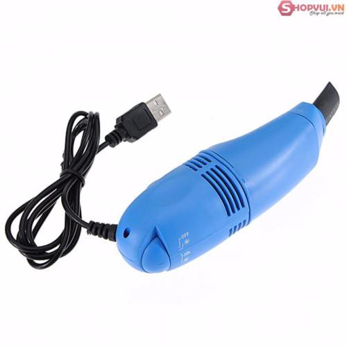 Combo Máy hút bụi và bộ vệ sinh bàn phím máy tính bàn phím laptop mini cổng usb nhỏ gọn tiện dụng