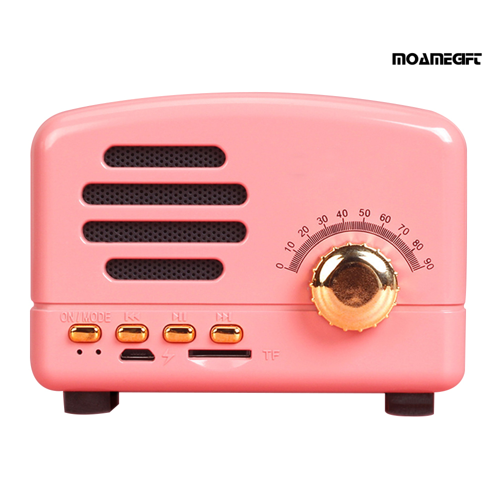 Loa Bluetooth Moamegift Bt01 Phong Cách Vintage