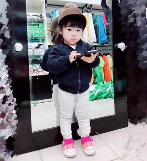 Áo len lót lông cho bé 