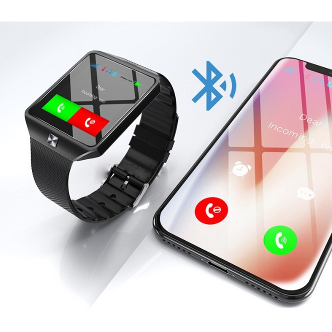 AIQIU DZ09 Đồng Hồ Thông Minh Smartwatch Smart Watch Đồng Hồ Kỹ Thuật Số Nam Cho Apple iPhone Samsung Android Điện Thoại