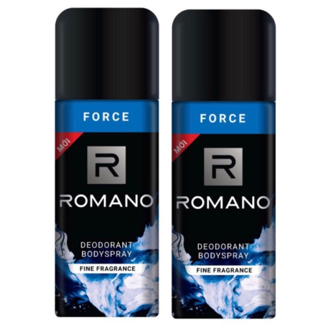 Romano - Xịt khử mùi toàn thân Force  150ml