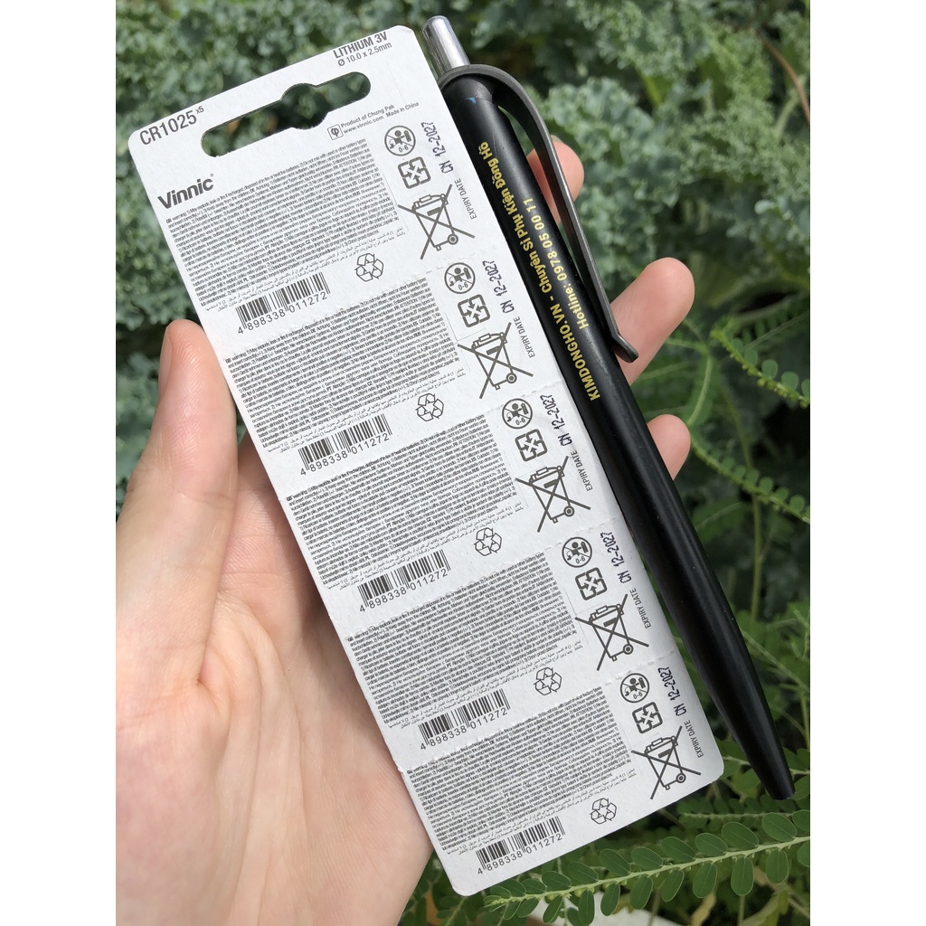 Viên Pin Đồng CR1025 1025 VINNIC Lithium 3v Pin Cúc Áo