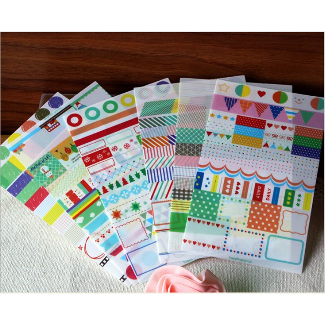 Sticker dán sổ kute mẫu 3