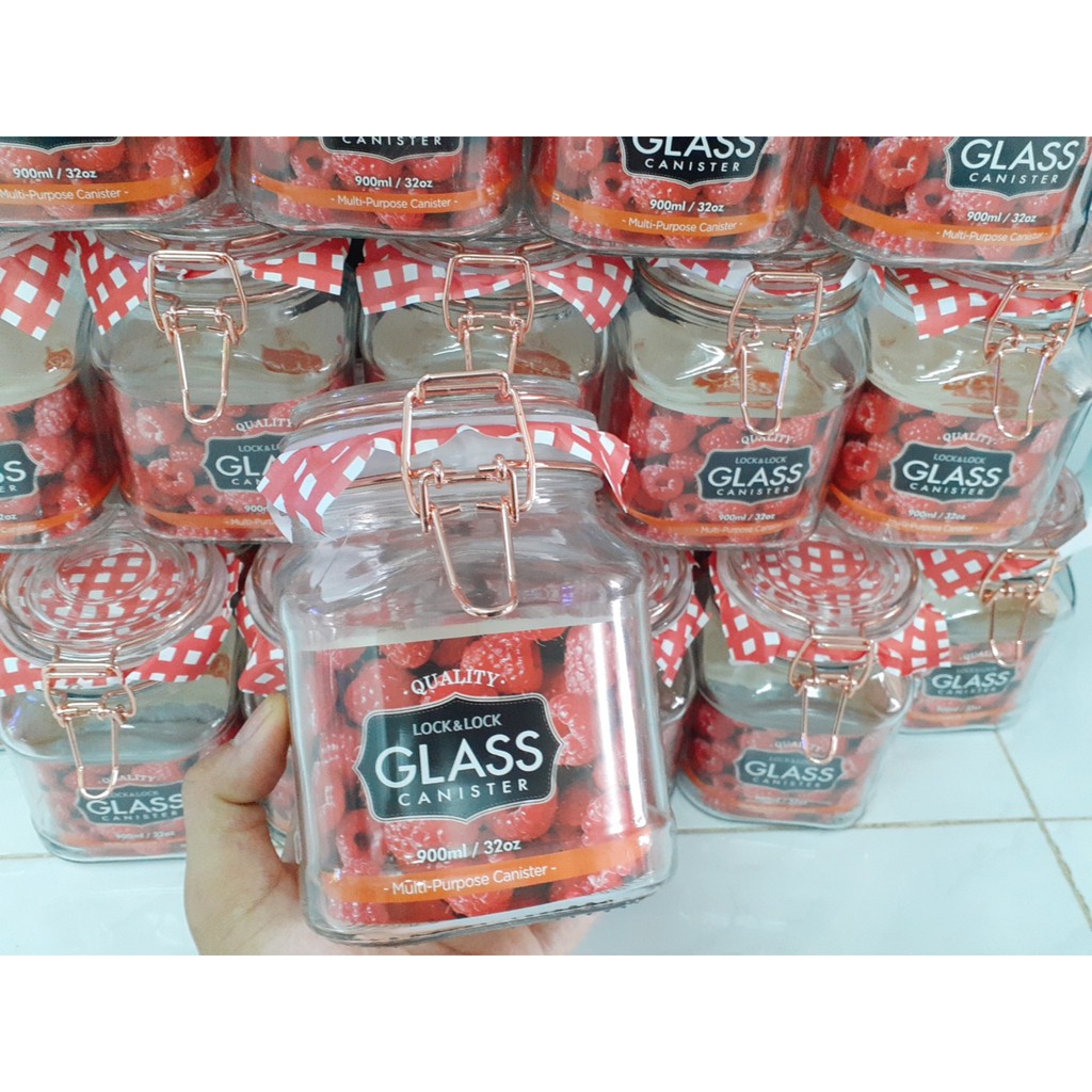 COMBO 2 hủ đựng thực phẩm bằng thủy tinh sodalime 900ml LLG516 | BigBuy360 - bigbuy360.vn