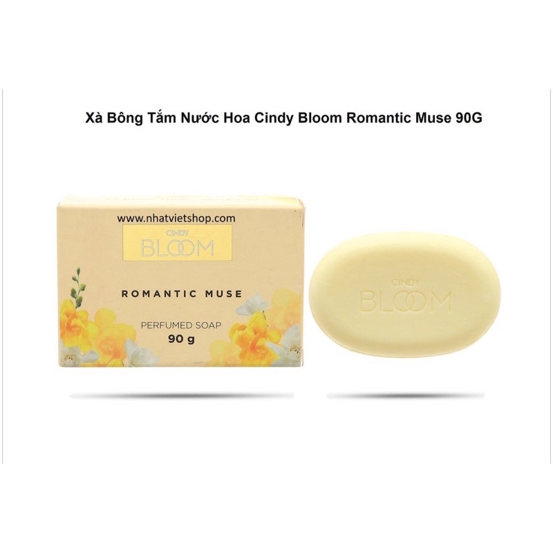 4 mùi - Xà bông tắm nước hoa CINDY BLOOM Prefumed Soap 90g