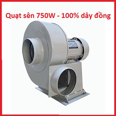 Quạt sên - Quạt công nghiệp con sên nhà xưởng - Quạt hút ly tâm 750W - 100% dây đồng