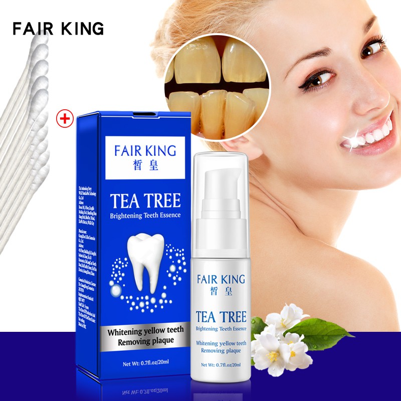 Tinh chất làm trắng răng FAIR KING chiết xuất cây trà loại bỏ vết bẩn mảng bám