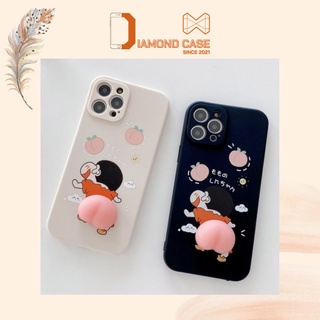 Ốp Lưng Iphone cạnh vuông Shin đào bóp