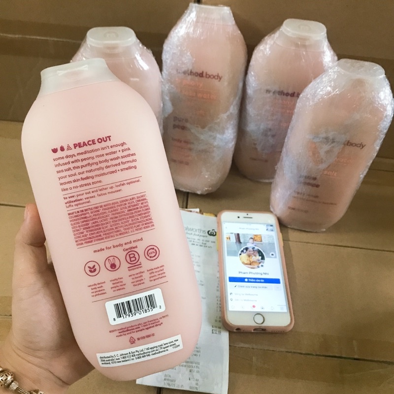 SỮA TẮM NỘI ĐỊA ÚC METHODBODY - HÀNG CÓ BILL BAY AIR ✈️ | BigBuy360 - bigbuy360.vn