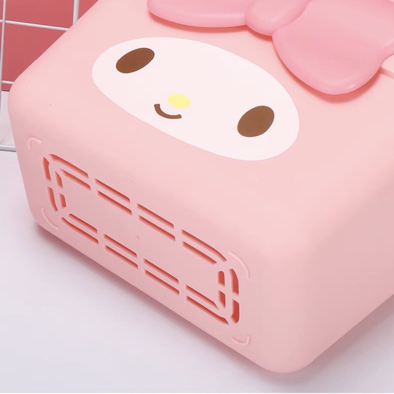 [ẢNH THẬT] Giỏ đựng đồ Sanrio Cinnamoroll Hello Kitty Pompompurin My Melody - BST Sanrio Miniso