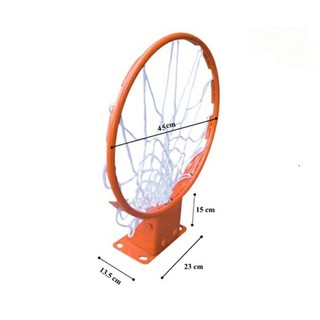 Khung Vành bóng rổ tiêu chuẩn NBA thi đấu (1 lò xo Chịu lực 160kg) dùng cho nhà thi đấu huấn luyện và giảng dạy