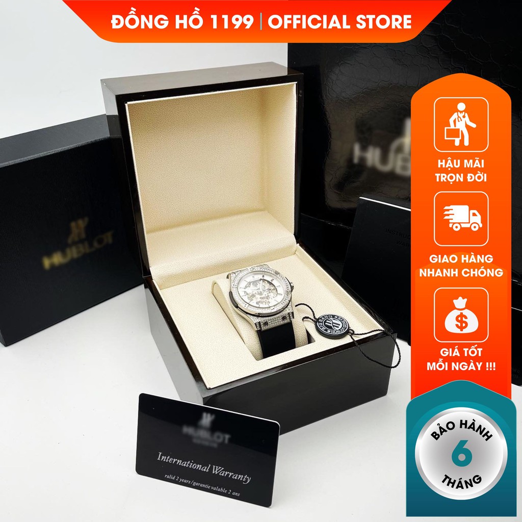 [QUÀ TẶNG] Đồng hồ nam- Đồng Hồ Cơ Sang Trọng Lịch Lãm Chống Nước Chống Xước Bảo Hành 6 Tháng 6488 - 1199 Watches