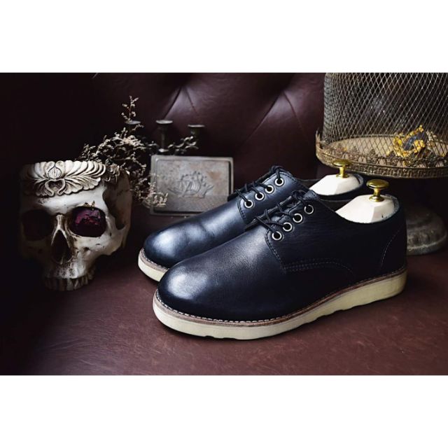 GIÀY DA NAM/ THƯƠNG HIỆU HAWKINS - EL SALVADOR/ SIZE 41,5 - SECONDHAND/ SỐ LƯỢNG: 1 - MSP: 002