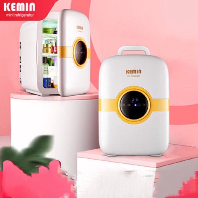 Kemin xe hơi tủ lạnh mini hộ gia đình nhỏ hai người ký túc xá sinh viên cho thuê tủ lạnh mỹ phẩm duy nhất