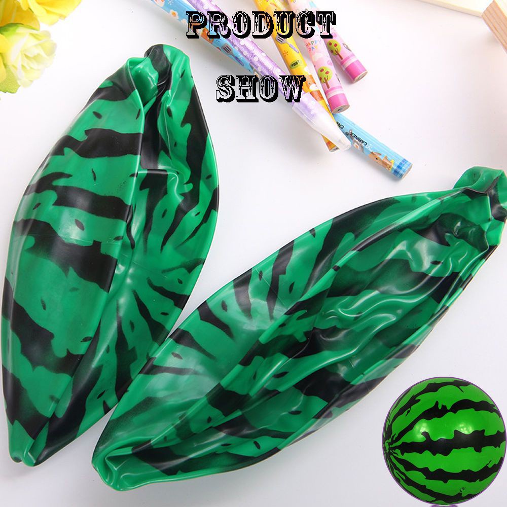 Quả Bóng Đồ Chơi Bơm Hơi Hình Trái Dưa Hấu Dành Cho Trẻ Em