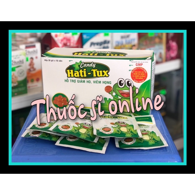 ✅ Kẹo cay con ếch Hatitux (Hati-tux) - Hộp 20 gói