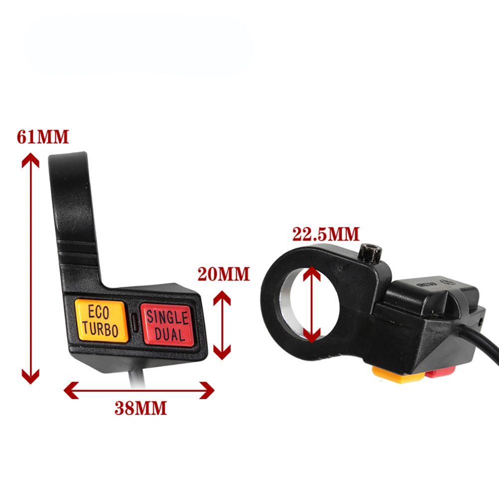 Công Tắc Bật / Tắt 2 Trong 1 Thông Dụng Cho Xe Đạp Điện