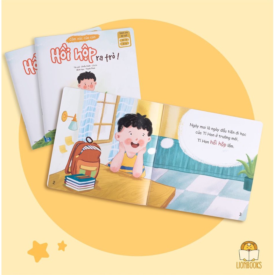 Sách Cho Bé - Bộ 4 Cuốn Cảm Xúc Của Con