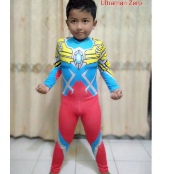 Bộ Đồ Lặn Họa Tiết Ultraman Zero Độc Đáo Cho Bé