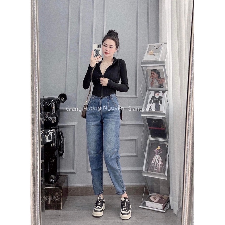Quần bò mài chiết li TC12