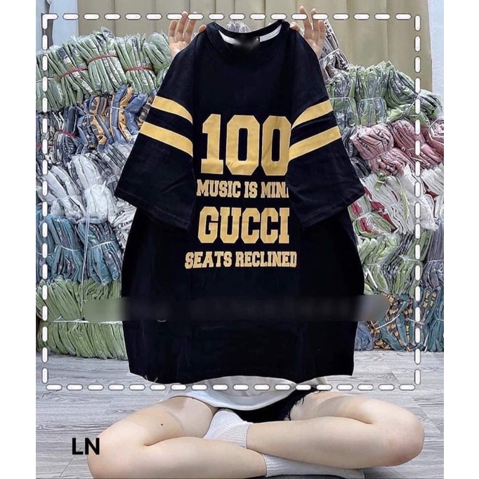 Áo phông viền tay 100 LN12