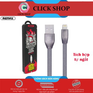 Remax rc-043 Cáp Remax RC-043 cho lightning - micro - Dây sạc rc-043 sạc nhanh có đèn led báo hộp đựng bằng sắt