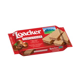 Bánh xốp Classic Kem hạt dẻ hiệu Loacker 45g