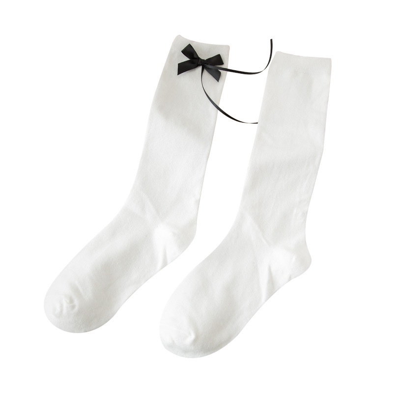 Vớ lolita phối nơ dài đến bắp chân dễ thương cho phụ nữ