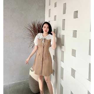 Đầm thiết kế cổ ren