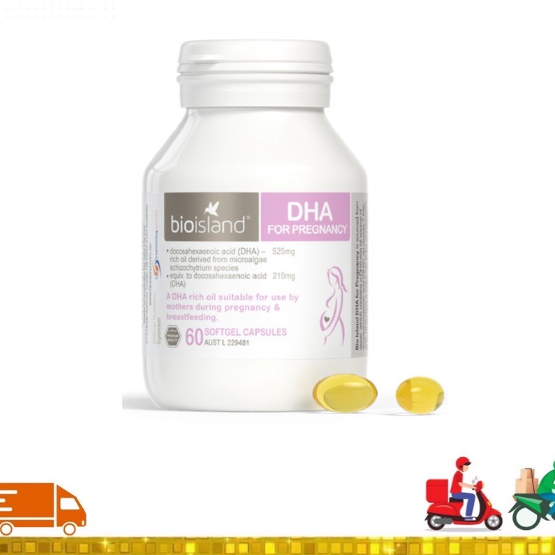 Viên uống bổ sung DHA cho mẹ bầu bổ sung dưỡng chất DHA các vitamin chính hãng  - 𝐁𝐢 𝐌𝐚𝐫𝐭