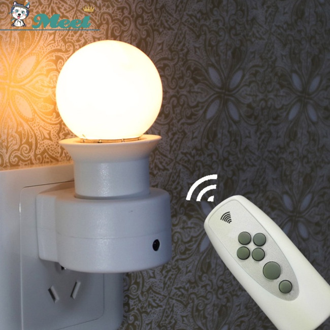Chuôi Bóng Đèn Thông Minh E27 220V Kèm Điều Khiển Từ Xa Tiện Dụng