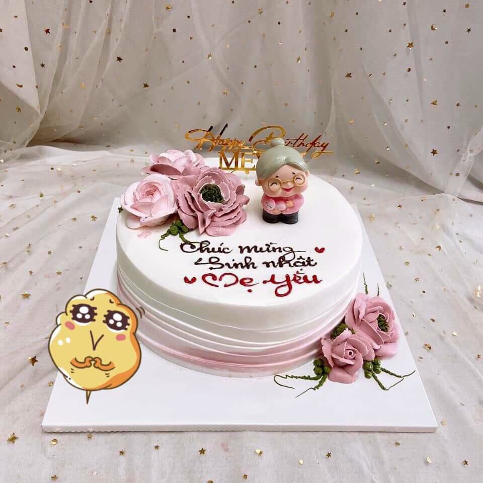 Giao Hỏa Tốc HCM Đồ ăn vặt Bánh Bông Lan Kem Sữa Tươi Sinh Nhật, Thôi Nôi, Đầy Tháng, Kỷ Niệm