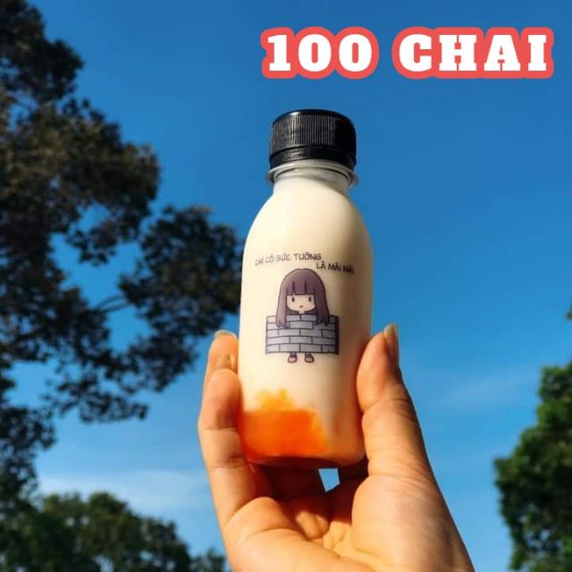 100 Chai 120ml Nhựa Rỗng